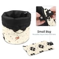 thumbnail image 4 of PhooArto Large Barrel Drawstring Makeup Bag, Sport Ball Soccer Pattern Travel Cosmetic Bag Portable Make Up Organizer Bag, 4 of 6