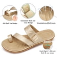 thumbnail image 4 of Ecetana Slide Sandals for Women Flip Flops Comfort Non-Slip Summer Casual Shoes Dressy Beach Sandals, 4 of 7