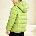thumbnail image 4 of ITSAME Boys Quilted Puffer Jacket (1-8) Lightweight Hooded Zip Up Winter Warm Coat with Pockets Size 5T, 4 of 6