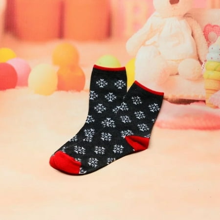 

Christmas Socks Cute Cartoon Breathable Cotton Socks Crew Socks for Women