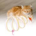 thumbnail image 3 of para gatos, juguete plegable para mascotas con juguete de s, animales pequeños, juego portátil ratón redondo Yuyangstore Gato Túnel, 3 of 7