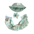 thumbnail image 4 of Pato de peluche de 15 cm, ropa, accesorios para fotos, suave, lindo, elegante, juego de simulación, disfrazarse verde con gorra, 4 of 9