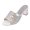 Silver, variant on Vedolay Women Summer Sandal Sandals for Women Comfort Slides Lightweight Flat Sandals Cute Slip On Casual Walking Slippers,Pink 8