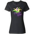 thumbnail image 3 of Inktastic Party Gras Mardi Gras Jester Hat Women's T-Shirt, 3 of 5