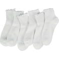 thumbnail image 4 of YooGuoGuo Ankle Ruffle Socks Women - Cute Crew Frilly Sock - Low Cut Cotton Socks, 4 of 6