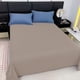 thumbnail image 1 of Sábana de cama de color sólido, cubrecama de algodón lavado con agua para cama individual 120cmx230cm, caqui, 1 of 6