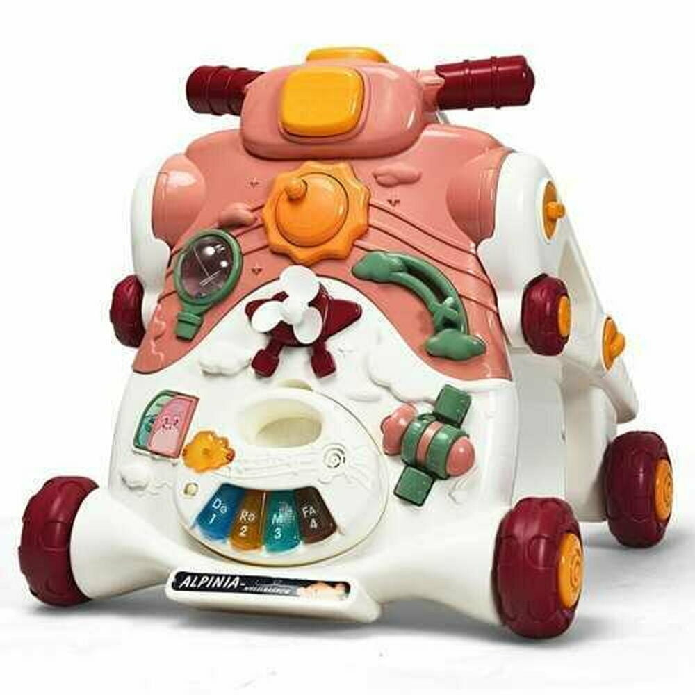 Hoverheart 3 in 1 SittoStand Baby Push Walkers for Toddlers and