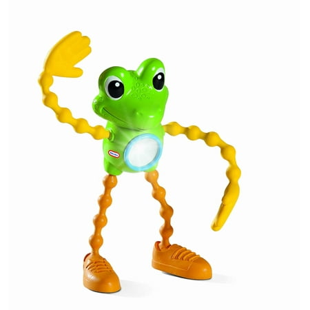 Action Animal Flashlight - Frog, Bendable limbs lets kids get creative in where they wrap flashlights By Little (Best Way To Get Into Acting)