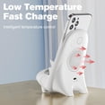 thumbnail image 3 of ZOUSSIQI Mini Chair Wireless Fast Charger Multifunctional Phone Holder, Portable Mini Chair Wireless Charger, Fast Charging Station Amplifier Mobile Phone Holder Stand Desktop Decoration CA919-46467, 3 of 6
