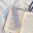 thumbnail image 4 of Kdxio Flamingo Print Metal Tassel Bookmarks,Perfect Gift for Art Lovers and Bookworms Metal Bookmarks for Women, 4 of 8