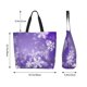 thumbnail image 5 of Fotbe Snowflakes Bolsa Tote Estética de Lona con Estampado para Mujer - Bolsa Reutilizable de Hombro Casual para Vacaciones, Compras, Trabajo y Gimnasio, 5 of 8