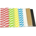 thumbnail image 4 of Haobase 50Pcs Paper Drinking Straws, Biodegradable Paper Straws for Drinking Cocktail, Coffee, Cold Drinks, 4 of 4