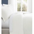 thumbnail image 3 of Brooklyn Loom Essential 100% Cotton Washed Softness 2-Piece Twin XL Comforter Set in White, Solid Color, OEKO-TEX Certified, 3 of 10