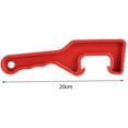 thumbnail image 3 of Bucket Opener, Plastic Bucket Pail Paint Can Lid Opener Opening Tool for Home Industrial Use(red), 3 of 5