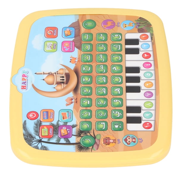 Máquina De Aprendizaje En árabe, Libro De Aprendizaje De árabe Electrónico 28 Palabras Del Alfabeto 10 Número Máquina De Lectura Del Alfabeto Interactivo Para Niños
