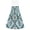 Pastel Blue Shape Pattern, variant on 2PCS Velcro Hangable Hand Towels Quick-Drying Hanging Kitchen Towels for Kitchen & Bathroom Intricate Blue Shape