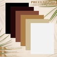 thumbnail image 2 of Vinilo 3D Puff en Tono de Piel, Transferencia Térmica, Color Crema, Beige, Marrón, Hierro para Camisetas de Tela DIY, 10 X 12 Pulgadas, 6 Hojas, 2 of 7