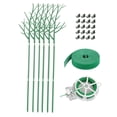 thumbnail image 2 of oshhnii 6 Pieces Plant Support Stakes Set for Garden with Twisting Ties and Plant Strap 39.7inch 100cm, 2 of 8