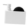 thumbnail image 1 of Dispensador de Jabón, Organizador para Fregadero, Color , con Compartimento de Almacenamiento, Soporte Resistente para Accesorios de Encimera., 1 of 9