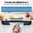 thumbnail image 2 of Empacadora Al Vacío 60kpa Automática Comida Selladora Al Vacío con 10 Bolsas, 2 of 7