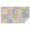 Pioneer Flower Floral-2, variant on Pioneer Flower Floral Print Pattern Rectangle Tablecloth 60"x120", Waterproof Polyester Table Cloth, Wipeable Spillproof for Dining Camping Indoor Outdoor