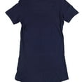 thumbnail image 2 of TRULY MADLY DEEPLY Womens Solid Basic T-Shirt, Blue, X-Small, 2 of 2