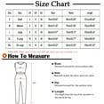 thumbnail image 4 of Fashion Plus Size Jumpsuits for Women Casual Summer Solid Color Sexy Sleeveless One Shoulder Sling High Waist Straight Jumpsuit, 4 of 7