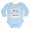 Sky Blue, variant on CafePress - Aunty's Favorite Human Body Suit - Long Sleeve Cotton Baby Bodysuit