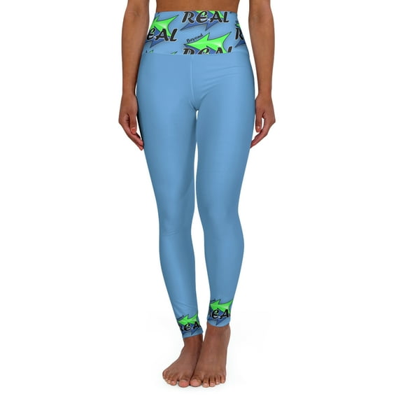 High Waisted Yoga Leggings - "Beyond Real"