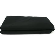Shason Textile Poly Cotton (3 Yards Cut) x 44 Craft Projects Quilting Precut Fabric, Black