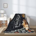 thumbnail image 4 of PHELIKA Christmas And New Year 02 All Season Soft Throw Blanket Lightweight Flannel Fleece Blankets 50"x40", 4 of 8