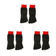 thumbnail image 4 of Qarigey Calcetines ergonómicos de poliéster resistentes a cortes con 5 dedos para actividades al aire libre El gris es resistente a la Type1 NO1, 4 of 6