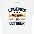 thumbnail image 4 of Inktastic Legends Are Born in October Boys or Girls Baby Bodysuit, 4 of 5