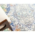 thumbnail image 3 of Unique Loom Voce Austin Rug Light Gray/Blue 9' x 12' 2" Rectangle Border Vintage Perfect For Living Room Bed Room Dining Room Office, 3 of 7