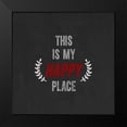 thumbnail image 2 of Taylor, Evangeline 15x15 Black Modern Framed Museum Art Print Titled - This Is My Happy Place, 2 of 5