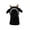 Black, variant on Kids Winter Hat With Ear Soft Lamb Design Knitted Face Neck Warmer Integrated Cold Weather For Boys And Girls Pink 4-13 Years