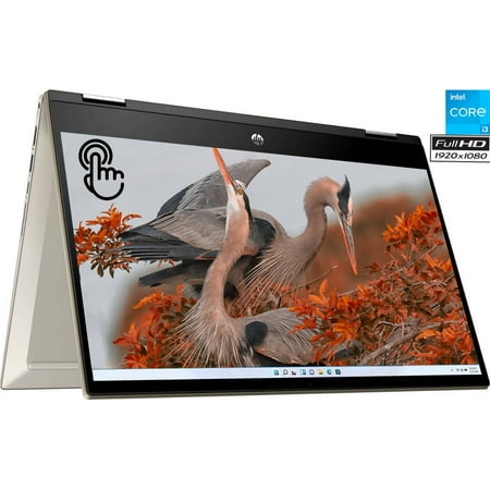 HP Pavilion X360 14" 2-In-1 Touchscreen Laptop, 16GB DDR4, 1TB SSD, Intel Core i5 1135G7, Intel Iris Xe Graphics, Windows 11 Home