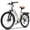 EK2 White, variant on 1000 Peak Electric Bike for Adults,up 80 Miles Removable Battery Ebike, 26" Electric E Bike with 7-Speed,Adult Electric Bicycles for Commute Beach Snow Man Womens All Terrain