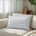 thumbnail image 6 of Nautical Sailboats Throw Pillow Cover 12 x 20 Inch Decorative Pillow Cover Steel Blue Coastal Minimalist Beige Lumbar Pillowcase Seasonal Rectangle Cushion Case for Couch Sofa Bed Living Room, 6 of 9