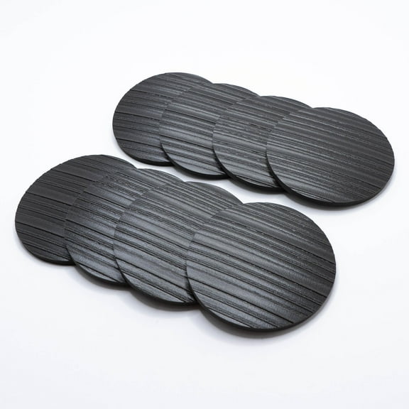 Stay Furniture Pads - 5 Inch Round Non-slip Floor Protectors for Furniture Legs, 8 Pack