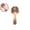 Rose Gold, variant on Shell Shape Spoon Stainless Steel Short Handle Soup Spoon 3.8inch Scalloped Sugar Spoon for Condiments Dessert Tea Coffee
