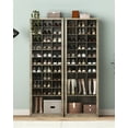 thumbnail image 2 of Hzuaneri 11-Tier Space Saving Shoe Storage Cabinet with 30 Open Cubbie, Greige SR02005B, 2 of 8