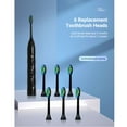 Fairywill Ultrasonic Electric Toothbrushes, Rechargeable Toothbrush for Adults and Kids, Travel