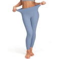 thumbnail image 5 of Compression Leggings for Women Workout Stretchy High Waisted Quick Drying Yoga Pants Tummy Control Gym Leggings Blue S, 5 of 6