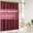 Burgundy, variant on Yiannan Waterproof Fabric Shower Curtain Liner with 3 Magnets,Machine Washable，Mold Resitant，Standard 72x72inch,Black