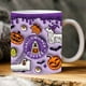 thumbnail image 4 of Tazas Taza de café de Halloween espeluznante Taza de agua Calabaza de Halloween Una taza, 4 of 6