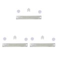thumbnail image 4 of Kenally Tarjeta de estacionamiento luminosa Tarjeta de número de teléfono Aviso Ventosa al vacío Placa de plástico ABS Plata dorada Type1 NO1 Kenally CBP258812, 4 of 6