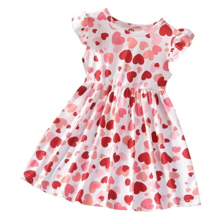 

Toddler Girl s Summer Dresses Girls Dresses Swing Sundress Toddler Summer Clothes Kid Birthday Party Sleeveless Dress 18 Month-6 Years Old Summer Dresses for Toddler