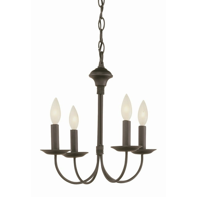 Bel Air Lighting 9014 ROB Lustre Traditionnel à Quatre Niveaux pour Extérieur, Bronze/foncé
