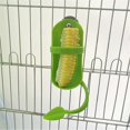 thumbnail image 3 of Bird Food Holder Plastic Parrot Cage Feeder with Perch Stands Vegetable Fruits Cuttlebone Holders for Cockatiels Conures, 3 of 4